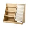 Oikiture Kids Bookshelf Bookcase Multi Tiers Display Shelf Rack Diy Organiser