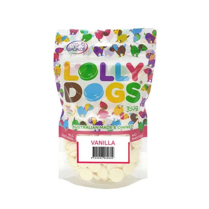 Wagalot Lolly Dogs Vanilla 350g