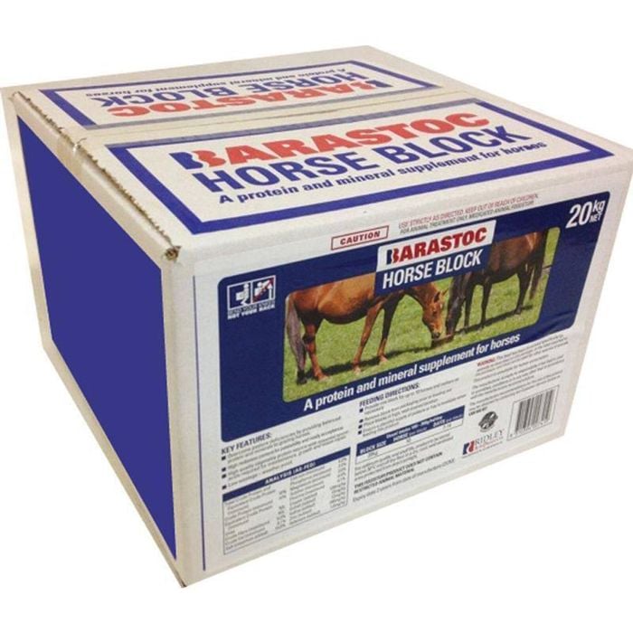 Barastoc Horse Block Protein and Mineral Supplement 20kg