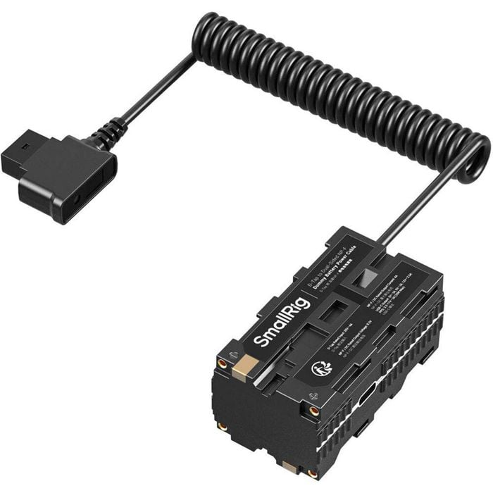 Smallrig D-tap To Dual-sided Np-f Dummy Battery Power Cable 4884
