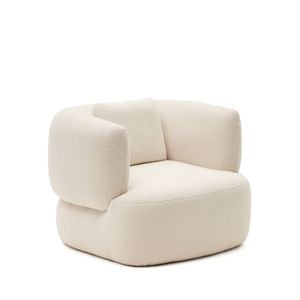 Martina armchair off-white shearling