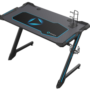 ONEX Gaming Desk GD1200Z RGB w/Cup holder, headset hook, Gamepad holder, 114cm(w)