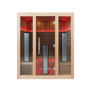 Chill Bunny 4 Person Indoor Infrared Sauna (Cedar)
