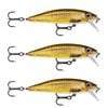 3x Rapala 7cm X Rap Countdown Sinking Minnow Fishing Lures - Live Trout