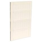 Kaboodle 450mm Antique White Country 4 Drawer Panels