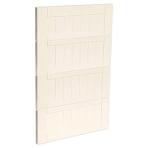 Kaboodle 450mm Antique White Country 4 Drawer Panels