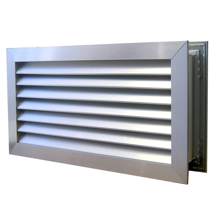 Haron 635 x 185mm Aluminium Door Relief Vent