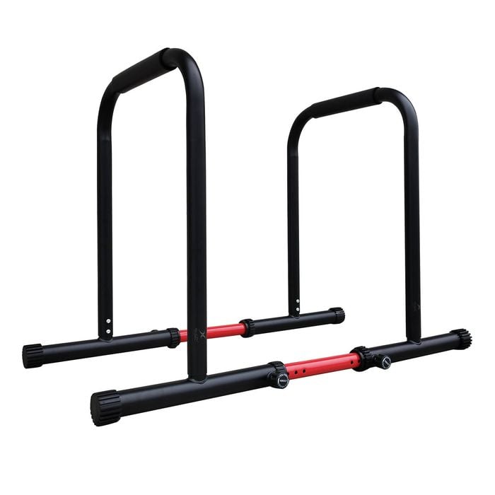 Width Adjustable Joint Parallel Bars - Dip Station & Chin-up Pull-up Push Up Bar