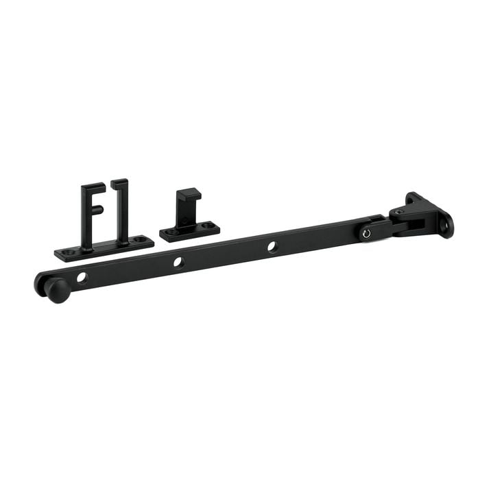 Jaeco 240mm Black Small Casement Window Stay