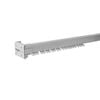 Zone Interiors 280-500cm White Idaho Hand Drawn Expanding Curtain Track