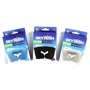 3PK Sky High Travel Portable Lightweight Inflatable Pillow