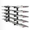 SMAI Barbell Storage - 10 Wall Rack - Black