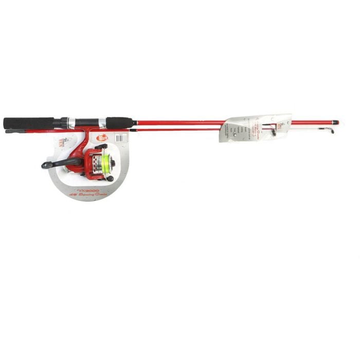 Forceten Kids 4ft Fishing Combo - Red