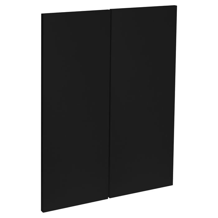 Kaboodle Blackberry Modern Corner Wall Cabinet Door - 2 Pack