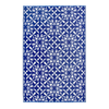 Fab Habitat 180x270cm Blue And White San Juan Recycled Plastic Reversible Outdoor Rug