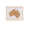 Travel Board Australia Map Desk