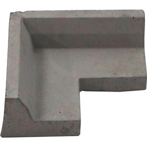 Anston Concrete Lipped Edging Internal Corner