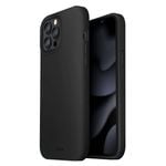 UNIQ Lino Hue Liquid Case (Suits iPhone 12 Pro Max) - Black