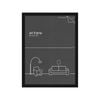 Frames & Hangers Wall Hanging Sleek 30x40cm Picture Poster Frame Black