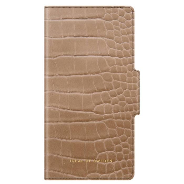 Ideal Of Sweden Atelier Wallet Case (suits Iphone 13 Pro Max) - Camel Croco