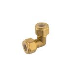Brasshards 15C x 15C Brass Compression Elbow LF