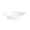 Olympia Round Eared Dishes Whiteware 6 Pack 170 X 140mm Ceramic Tableware Kitchen Catering
