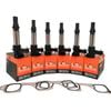 6-Pack SWAN Ignition Coils & Gasket set for Holden Commodore (VZ)