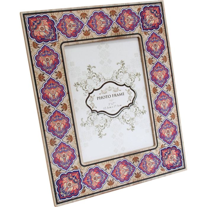 LVD Wooden Glass Picture/Photo Decor Frame 5x7 21.5x26.5x1.5cm Sari
