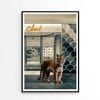 Elegant Fashion Store with Tiger   Print 100% Australian Made 60 x 90cm   (Poster)