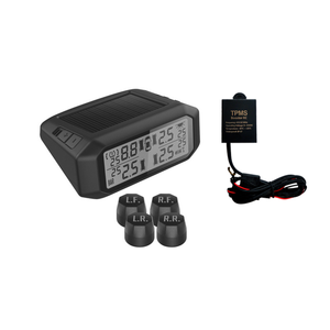 Promata Mata 1  Solar Powered Tyre Pressure Monitor - 4 External Sensors - With Booster
