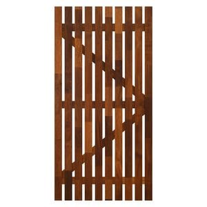 SpecRite 1800 x 900mm Merbau Pre-Oiled Vertical Slat Gate
