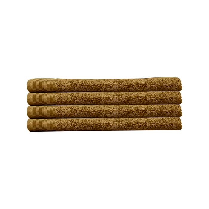 Elvire Hand Towel 4 Pack Tobacco