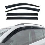 AUSGO Weather Shields for Volkswagen Tiguan 2008-2016 Weathershields Window Visors Wind Deflectors