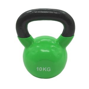 10kg Russian style Cast Iron Vinyl Kettlebell Weight