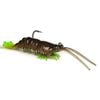 Zman PrawnZ Elite 5" Pre Rigged Soft Plastic Fishing Lure Rootbeer Chartreuse