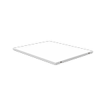 Flexi Storage Wardrobe White Matte Shelves - 2 Pack 