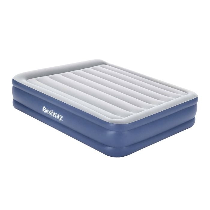 Bestway Queen Air Bed Air Beds Inflatable Mattress Built-in Pump Camping