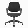 Desky Evoque Low Back Office Chair - Black