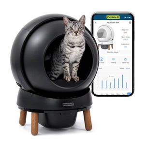 PetSafe Litter Box ScoopFree SmartSpin Self-Cleaning Black