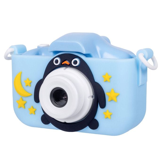 Lenoxx Kids Digital Dual Lens Camera, 4x Zoom And Hd Video Recording (blue)
