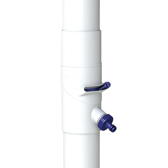 Rain Harvesting 90mm Downpipe Inline Round Diverter