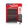 Sharpie S-Gel High Performance Gel Pen 8pk