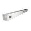 Think Fencing 127mm White PVC Corner Post For 1200mm Wren Picket fence panel