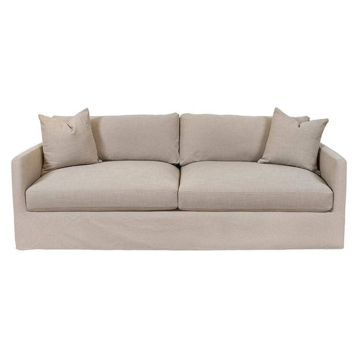 Caledonia 3 Seater Sofa with French Beige Slip Cover