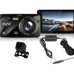 Elinz 2K Dash Cam Dual Camera Reversing 1080P Rear Car DVR Recorder Video 170 Degrees WiFi 4.0 Touch Screen