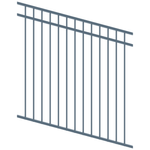 ProtectorAl 350 - 1200 x 1200mm Deep Ocean Raked Up to 15º DTR All Up Pool Fence Panel