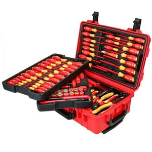 Wiha 80 Piece Rolling Hard Case 32800