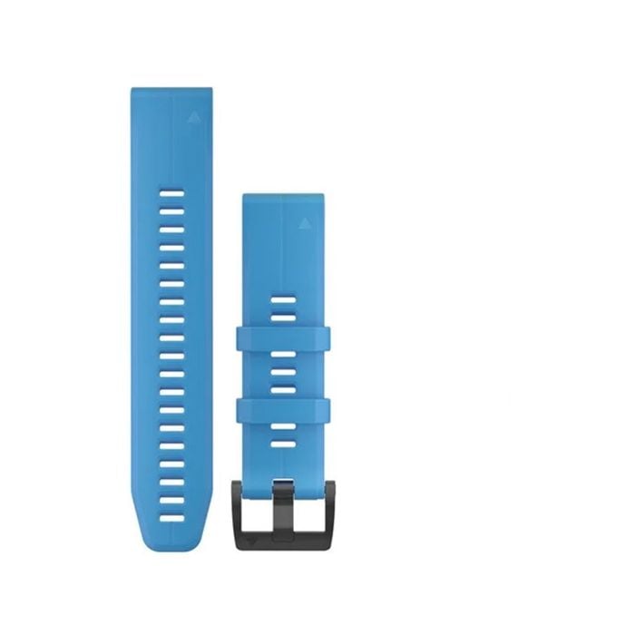 Garmin QuickFit 22 - Cyan Blue Silicone Band 010-12740-03
