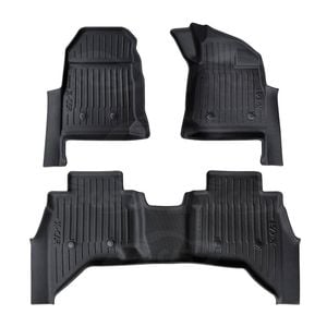 3D All-Weather Floor Mats for ISUZU D-MAX DMAX Dual Cab 2020-Onwards Customized Car Floor Linerst