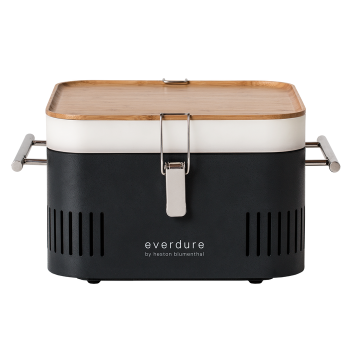 Everdure by Heston Blumenthal Graphite CUBE Portable Charcoal Barbeque